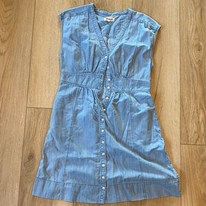 Madewell Chambray Dress Size 6